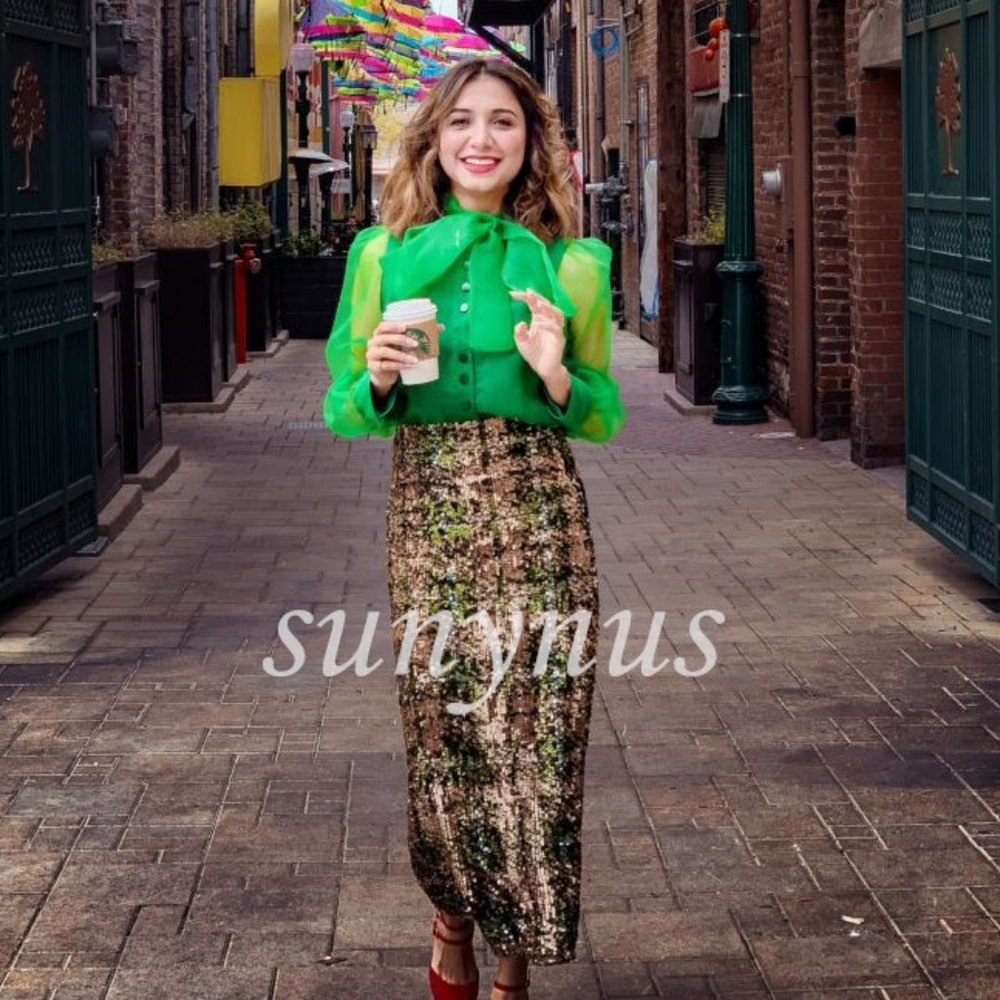 Zara Sequin Skirt Limited Edition